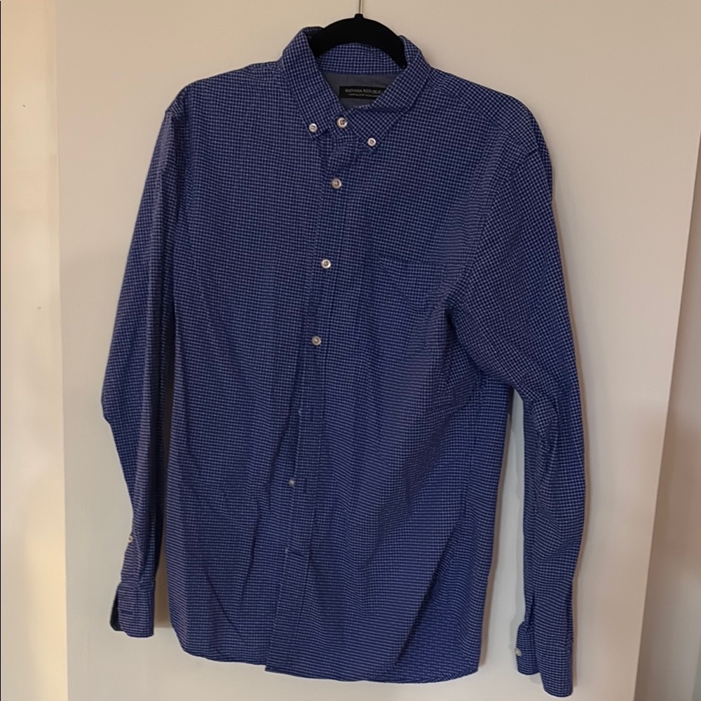 Banana Republic Blue Men's Shirt
